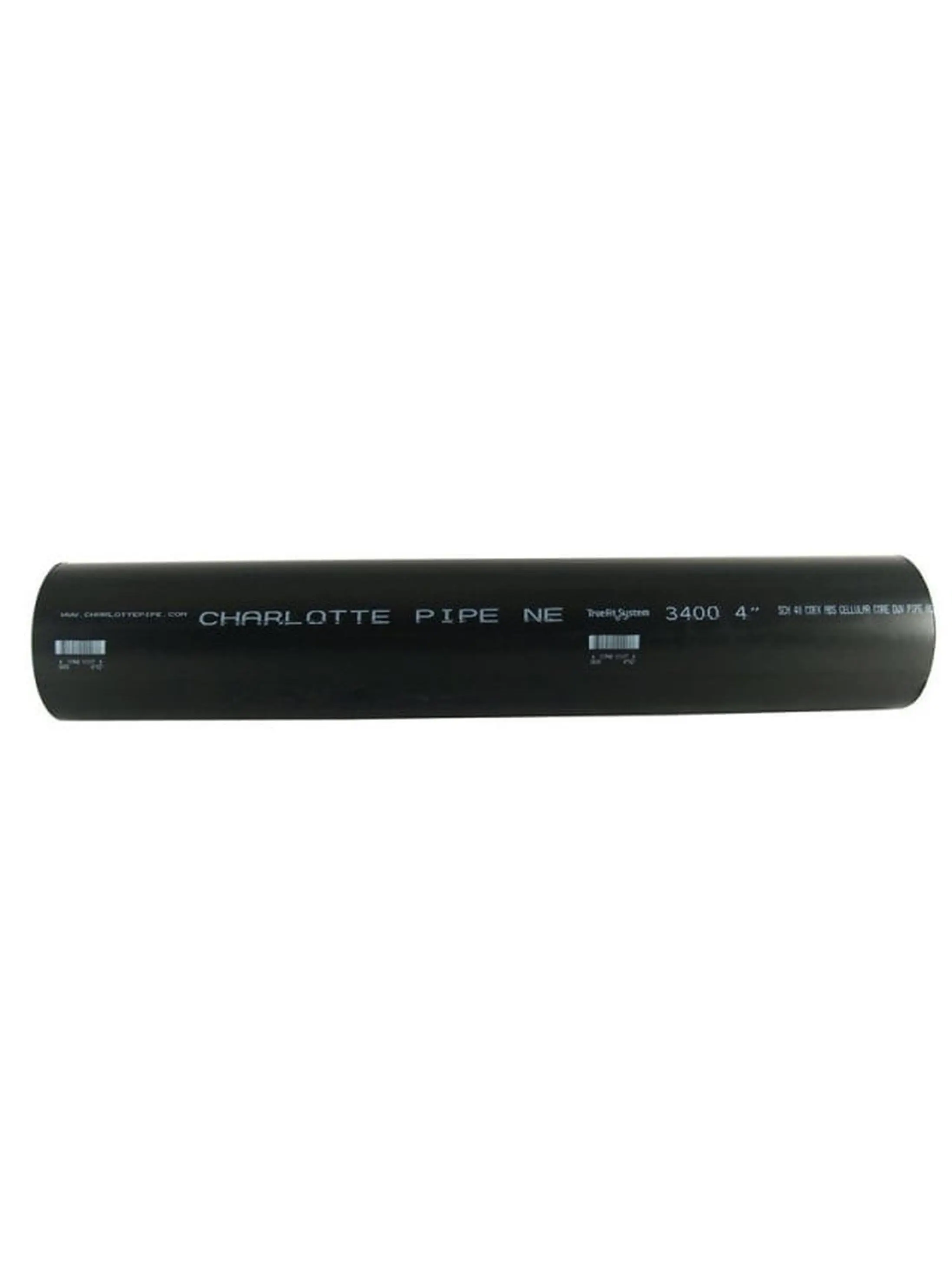 Charlotte Pipe & Foundry ABS031120200 Black ABS Foam Core Foam Insulation Pipe - 1.5 in. x 2 ft., Foam Insulation Pipes