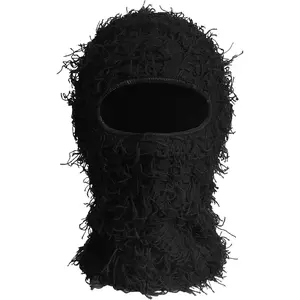 Balaclava Ski Mask for Men Women Shiesty Mask Shaggy Knitted Full Face Ski Mask Windproof Neck Warmer.ms
