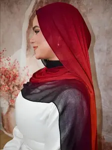 Printed Modal Twilight Flame Hijab