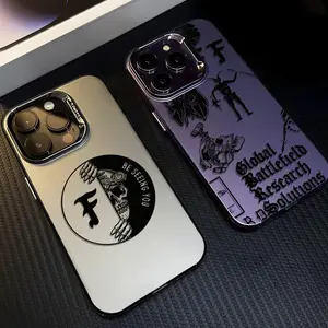 F-Forward O-Observations Group Fashion Phone Case For iPhone 17 16 15 14 13 12 11 Pro Max Air Matte Laser Aurora Shockproof Funda  Anti-Drop Anti-Fingerprint Cover