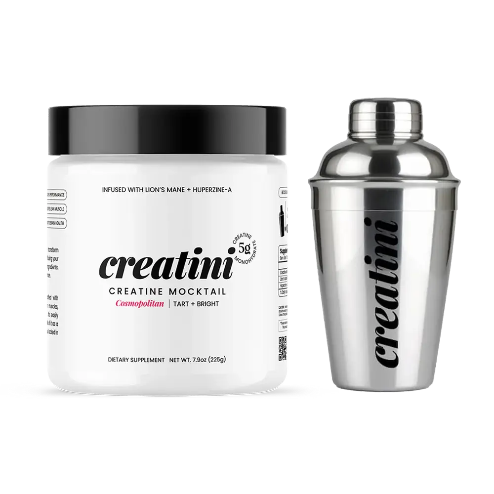 Creatine Mocktail + Creatini Shaker Bundle