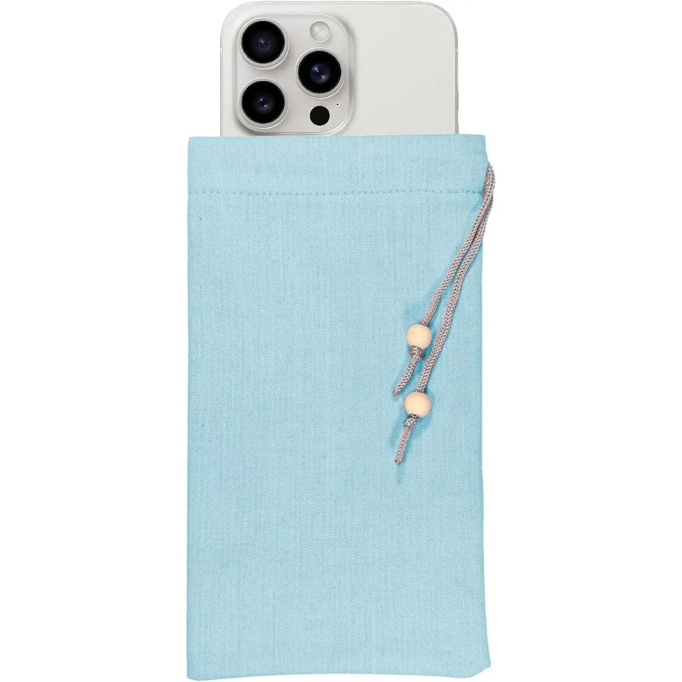 EMF Cell Phone Sleeve fo Phone Pouch, High-Shield EMF Blocking Pouch,   Fibers forDigital , Signal Blocking, Anti-EMP  Bag for  Protection. (Blue)