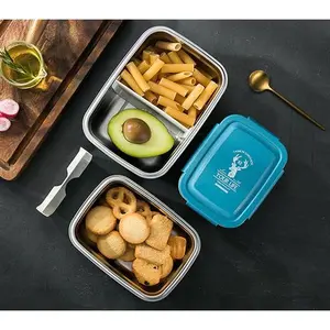 Stainless Steel Airtight Food Storage Containers (3-Size Set)