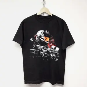 Halo Reach Vintage Graphic Tee Shirt Made Using 100% Us Cotton, Casual T-Shirt, Menswear Top Unisex T-shirt