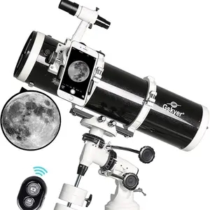 Gskyer Telescope 130EQ Professional Astronomical Reflector with German Technology Scope EQ-130 ChristmasGift