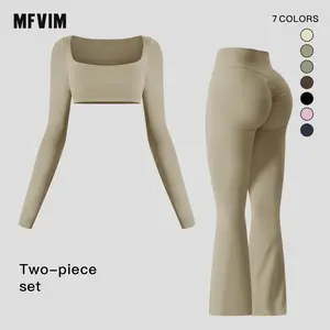 Women's 2-Piece Tight Soft Stretch Activewear Set, Sexy Summer Gym Workout Clothes, Women's Gym Wear, Athleisure Sportswear Set for Casual Jogging, Gymwear Activewear,summerwins
