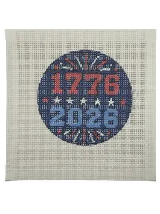 1776–2026 Patriotic Needlepoint Canvas