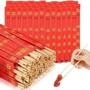 1000 Pairs  Chopsticks Disposable Sleeved and Separated Chop Sticks Quality Chopsticks Disposable UV Treated(Joyous)