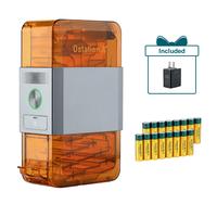 Ostation & Adapter & 16 Batteries