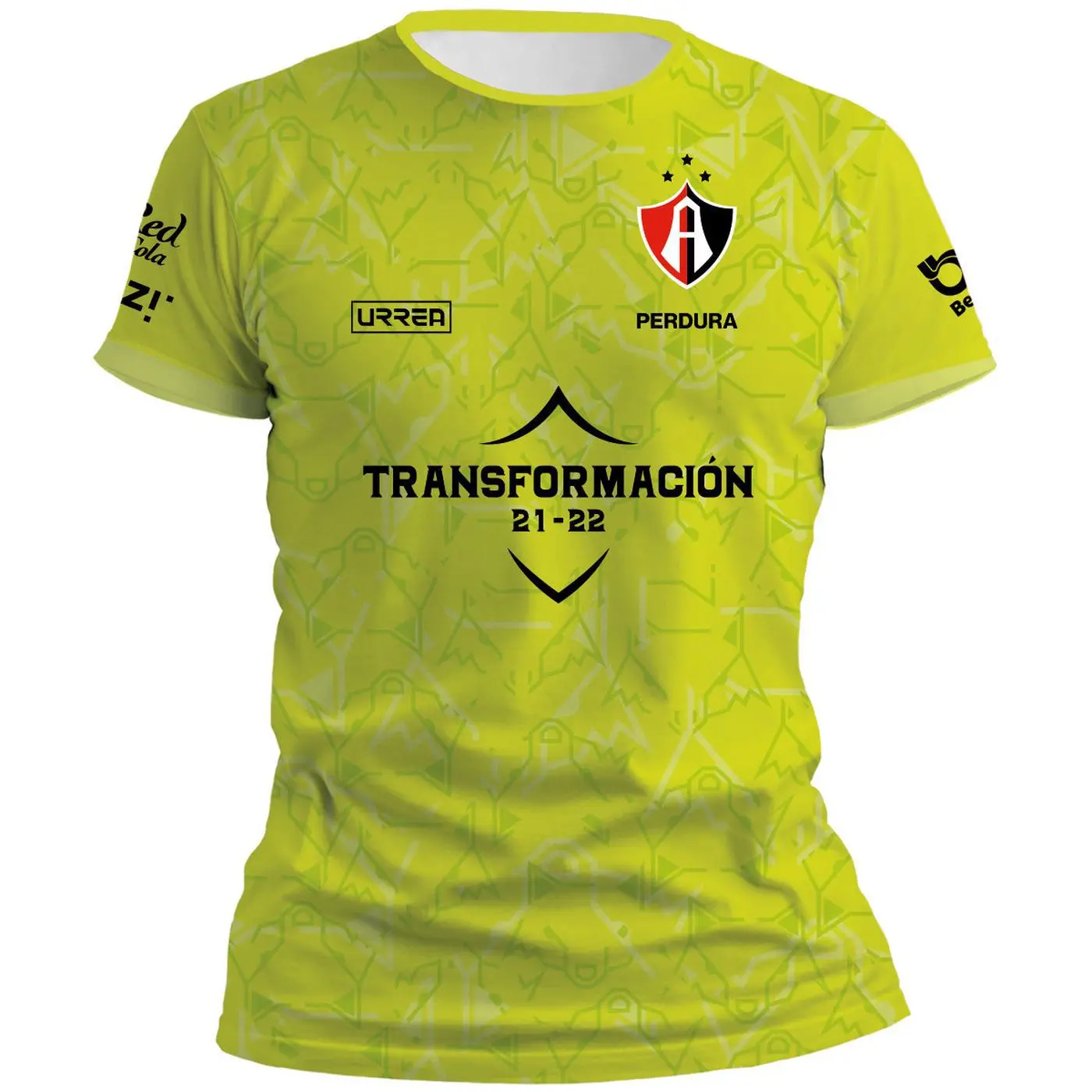 Liga MX Playera Atlas Portero Local 22 3D T-shirt, Mexican Soccer Jersey, Gifts for Mexicano Fútbol Fans, Sport Gear, Football Wear