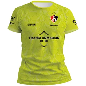 Liga MX Playera Atlas Portero Local 22 3D T-shirt, Mexican Soccer Jersey, Gifts for Mexicano Fútbol Fans, Sport Gear, Football Wear