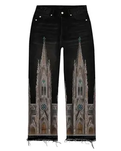 Bravest Studios Cathedral Denim Pants Black
