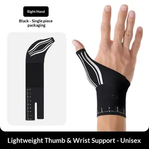 Lightweight Compression Thumb Wrist Brace for Men and Women, Fitness Support Gear, Prevents Sprains, Joint Protection, Parent Hand Protector
