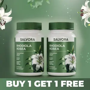 Rhodiola Rosea Extract for Stress, Energy & Focus - Natural Adaptogen [500mg]