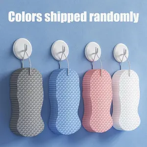 Bath sponge, facial cleansing sponge, skin-friendly and reusable, exfoliating sponge