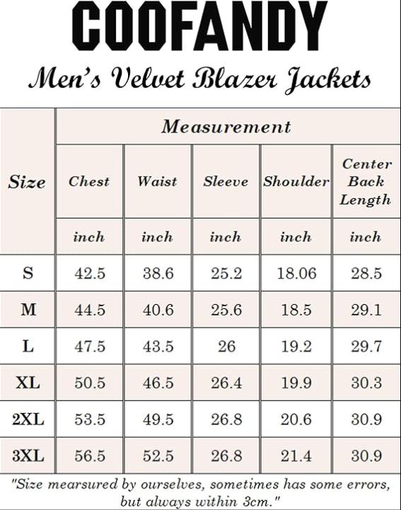 COOFANDY Men's Elegant Velvet Blazer Notched Lapel Velour Suit Jacket One Button Tuxedo Jackets Menswear Shirt Casual Classics Coats Dress Jumper Knitted Long Sleeve Vneck Tops