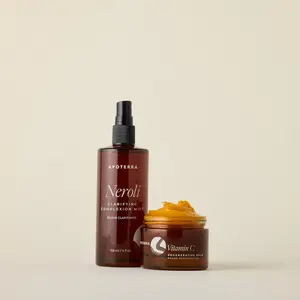 Apoterra Vitamin C Brightening Duo: Vitamin C Balm & Neroli Clarifying Mist for Radiant Skin Repair