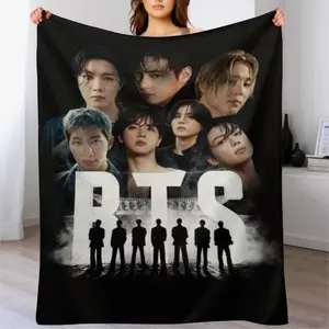 Music Vinyl Throw Arirang Blanket Soft Throw, New Album WouldTour Blanket Soft Throw