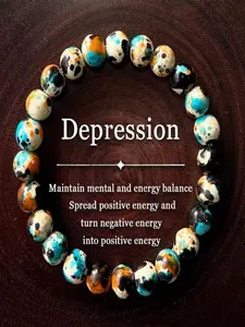 Depression Bracelet Keep Your Mind And Energy Balanced Spread Positive Energy Perfect Bracelet For Everyday Wear