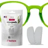 Setex® Thermoplastic Elastomer Eye Glasses Nose Pads - Non Slip Gecko-Inspired Grip, Ultra-Thin Modern Plain Design, Soft for Long Workdays & Outdoor Activities, Instant Stability