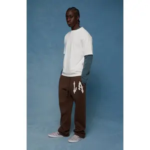 Pacsun Men's LA Raw Applique Baggy Sweatpants