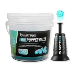 Tee Popper Mini + 50 Ball Bucket Bundle