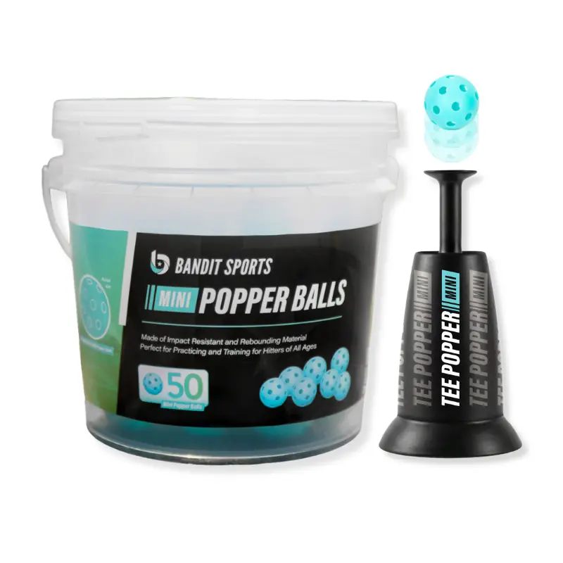 Tee Popper Mini + 50 Ball Bucket Bundle Tee Popper Mini + 50 Ball Bucket Bundle