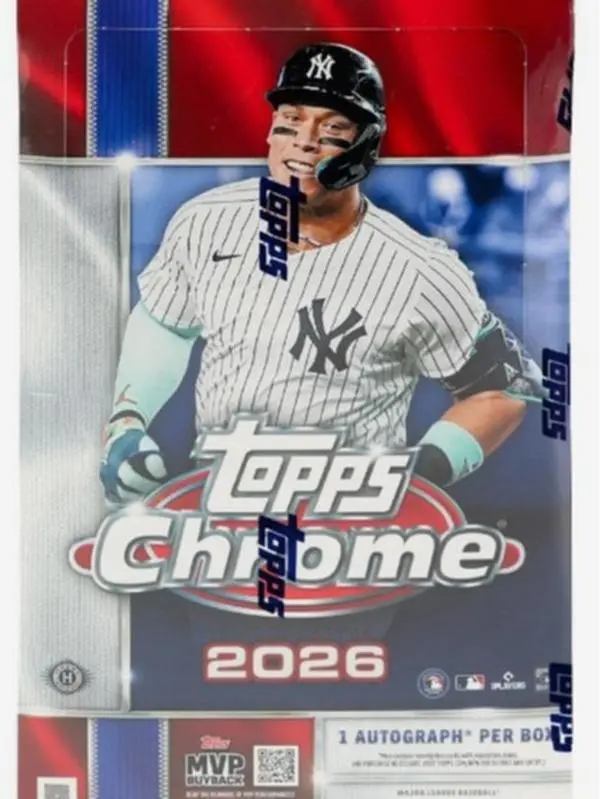 Topps Chrome baseball 2026 - 20 packs 4 cards each - Chase rare SSPs and Patch Autos