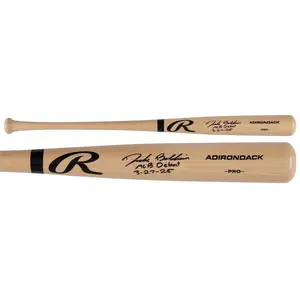 Drake Baldwin Atlanta Braves Autographed Blonde Rawlings Pro Bat with "MLB Debut 3-27-25" Inscription - Fanatics Authentic Certified