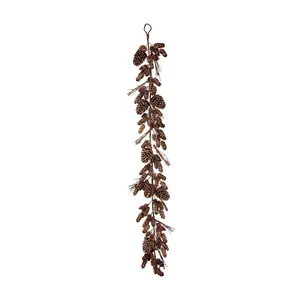 48" Mix Cone Twig Garland by Valerie