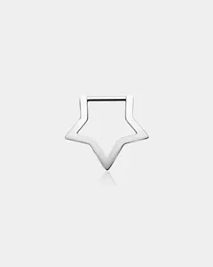 Star Clicker Septum Ring