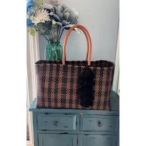Cafecito Open Jumbo Tote Handwoven Bag