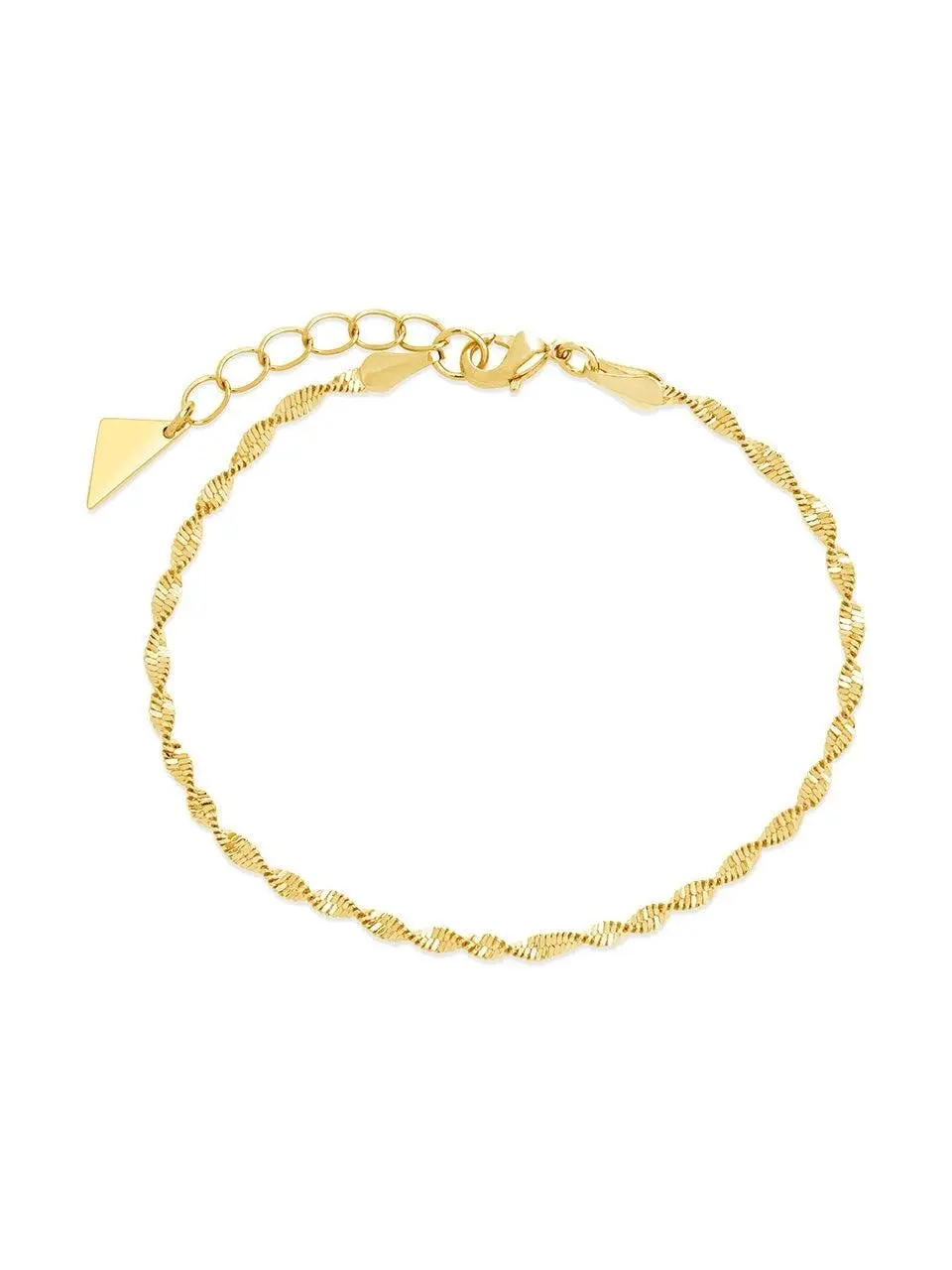 Blakely Twisted Herringbone Chain Bracelet Blakely Twisted Herringbone Chain Bracelet