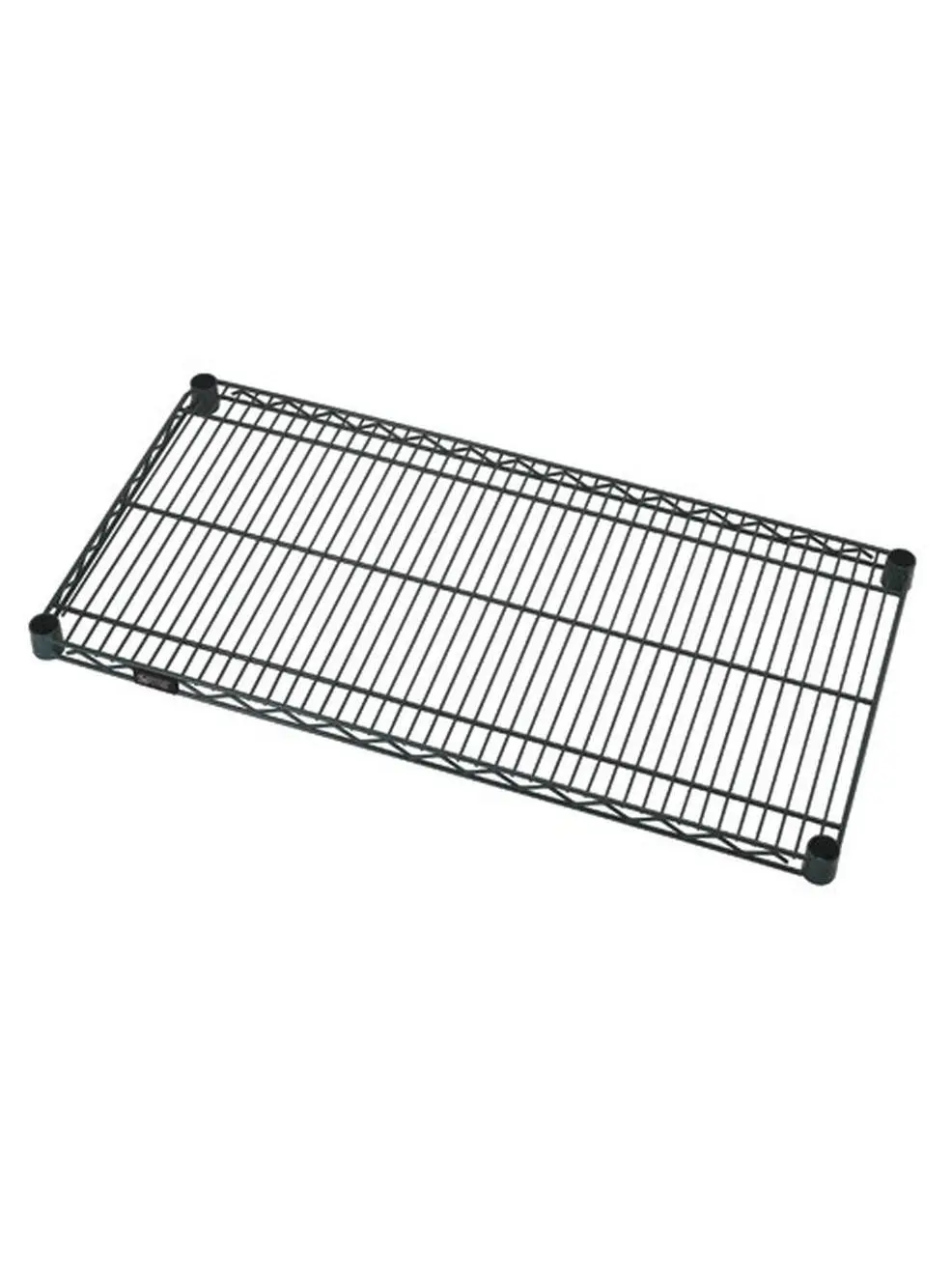 Quantum Storage Proform Wire Shelf (2436P Model) - 1-Layer Sturdy Wire Form Floating Shelf Mount Storage System, 24x36in