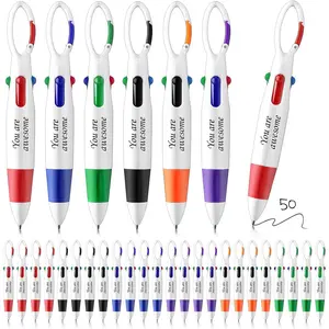 30 count Nurse Week Gifts Multicolor 4 in 1 Badge Pens for  Retractable Shuttle Pens with  You Are Awesome Employee Appreciation Gifts  Assistant Cna   Essentials