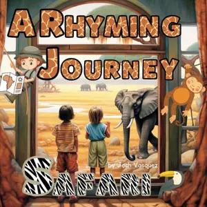 Safari: A Rhyming Journey (RhymeTime Adventures: Captivating Picture Books for Young Readers (Ages 1-8))