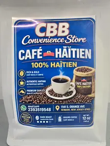 Authentic Island Coffee-Cafe Ayisien -100% natural from haiti-Haitian ground coffe 8oz