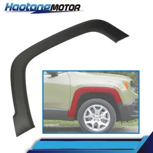 CROSSDESIGN Wheel Housing Molding Fender Flare, Automotive Car Vehicle Exterior Accessory, Fit for JEEP Renegade 2015-2021 Front Right Side