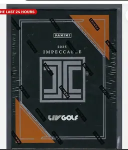 2025 Panini Impeccable LIV Golf Hobby Box