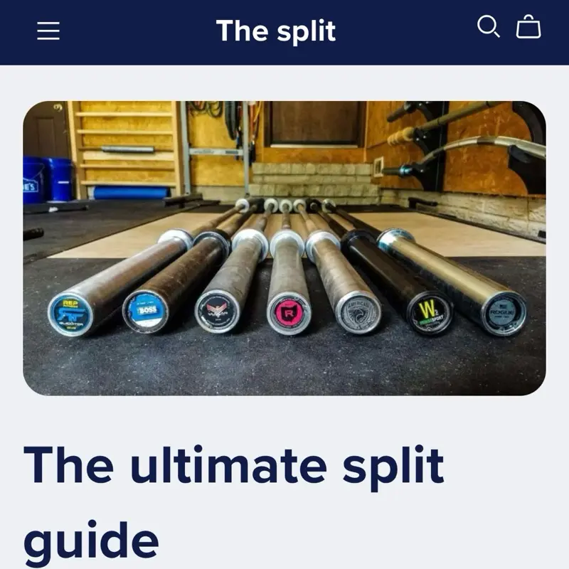 The Ultimate Workout Split Guide