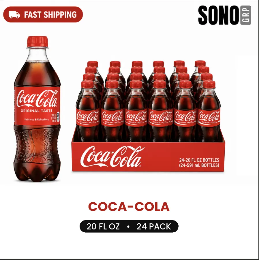 Coke 20 Fl Oz (Pack of 24)