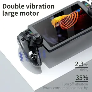 Portable Game Console M28, Dual Analog Joystick & Dual Vibration Motors, 4000mah Battery, Perfect Companion for Gaming Nights