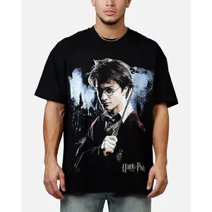 73Studio X Harry Potter Heavyweight T-Shirt Black