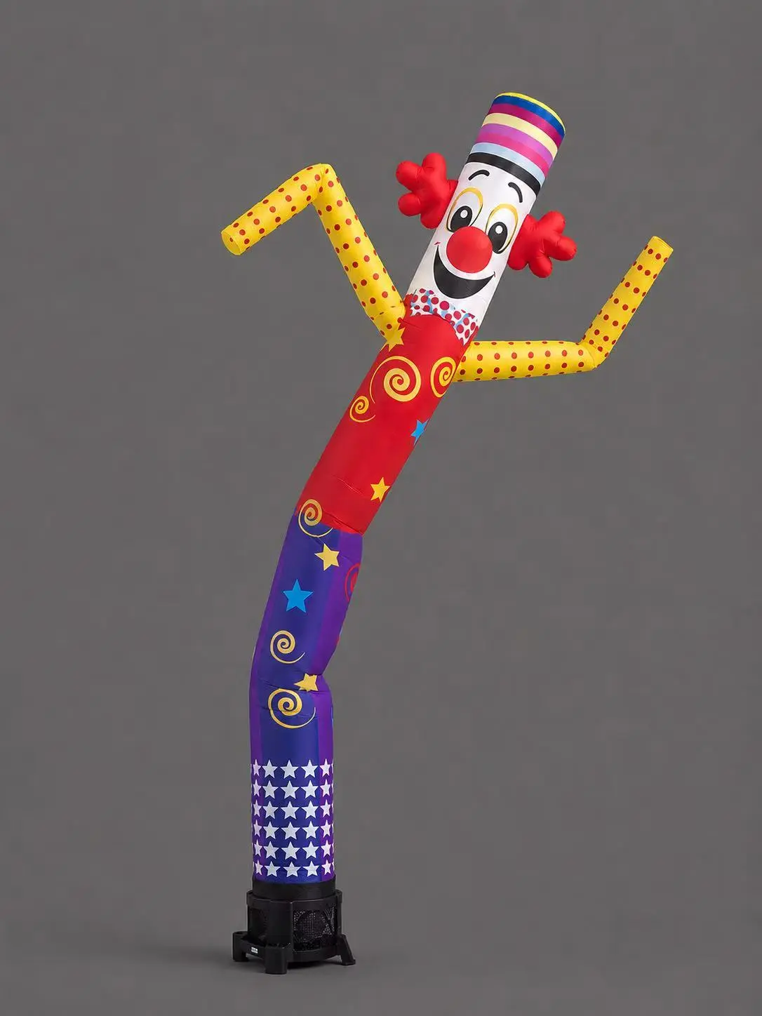 16.4FT Clown Air Dancer Inflatable Tube Man with Powerful Blower
