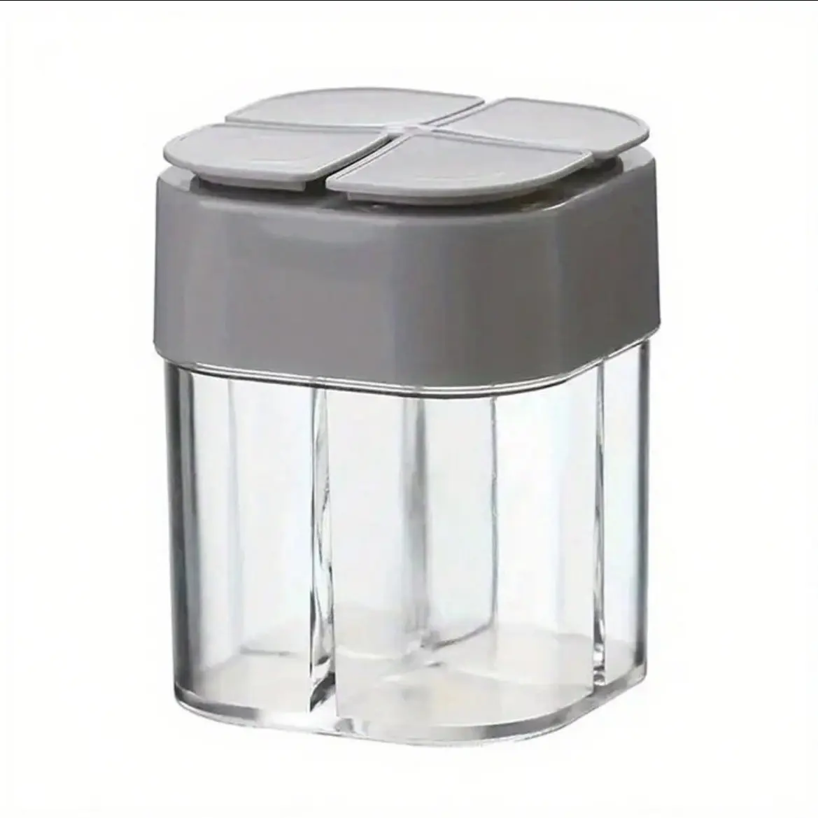 4-In-1  Pp Portable Spice Dispenser - Suitable For Camping, Hiking, Outdoor Cooking