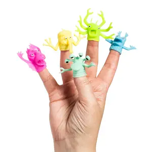 Stretchy Monster Finger Puppets - 24 Pc.