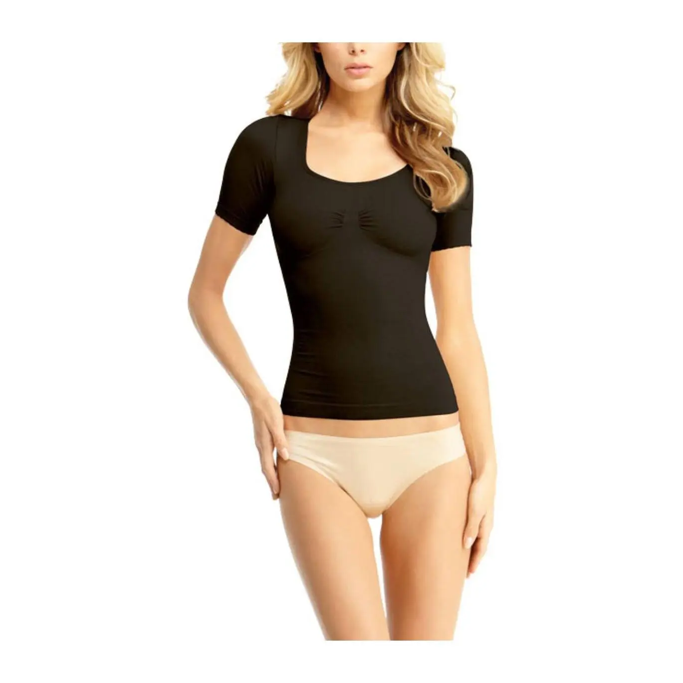 Memoi Short Sleeve Shaper Shirt