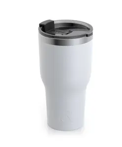 RTIC Outdoors Stainless Steel Insulated Tumbler - 30-fl oz, White - Flasks, Drinkware