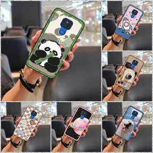Fashion Design Cartoon Phone Case For MOTO G Play 2021 Dirt-resistant Cover Shockproof Phone Pouch Waterproof Silicone Cell Phone Sleeve Anti-dust Graffiti Anti-knock Soft case