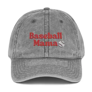 Vintage Baseball Mama Hat | Embroidered Cap
